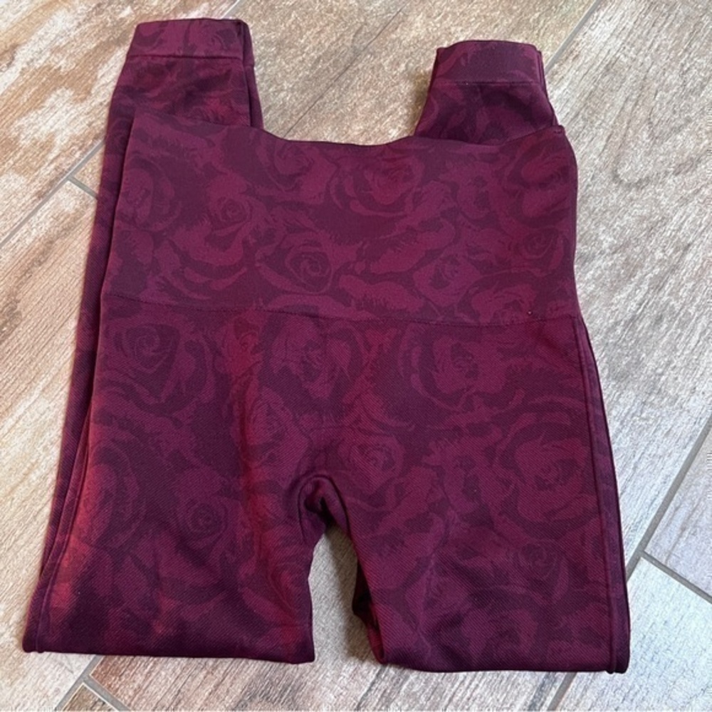 SPANX | Rose print leggings